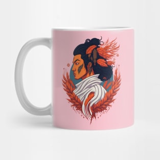 sketchy native concept art Mug